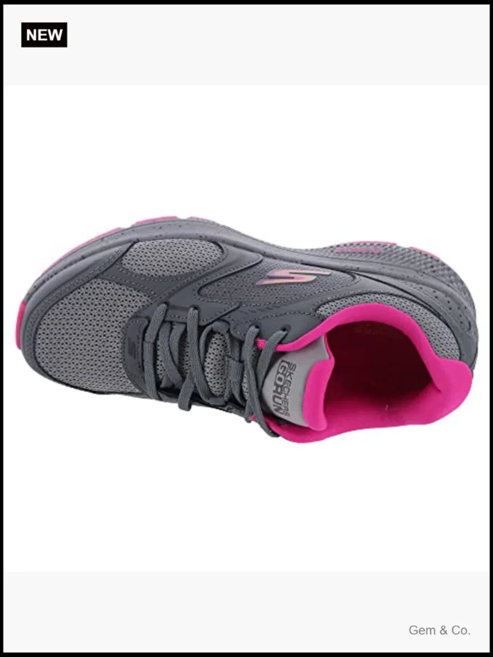 Women's Road Running Sneakers - Lightweight Breathable Lace-Up